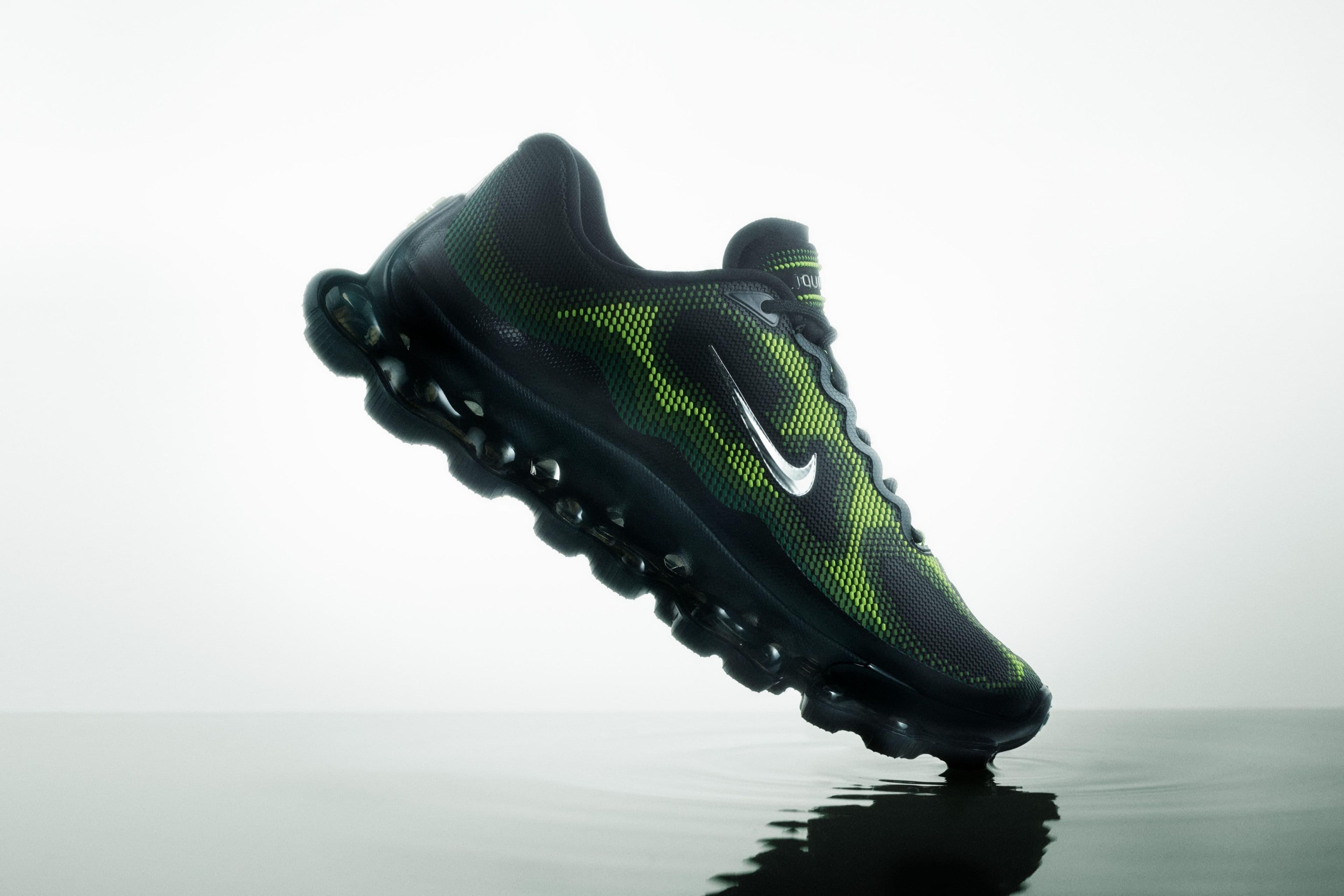 Nike footwear product photograph.