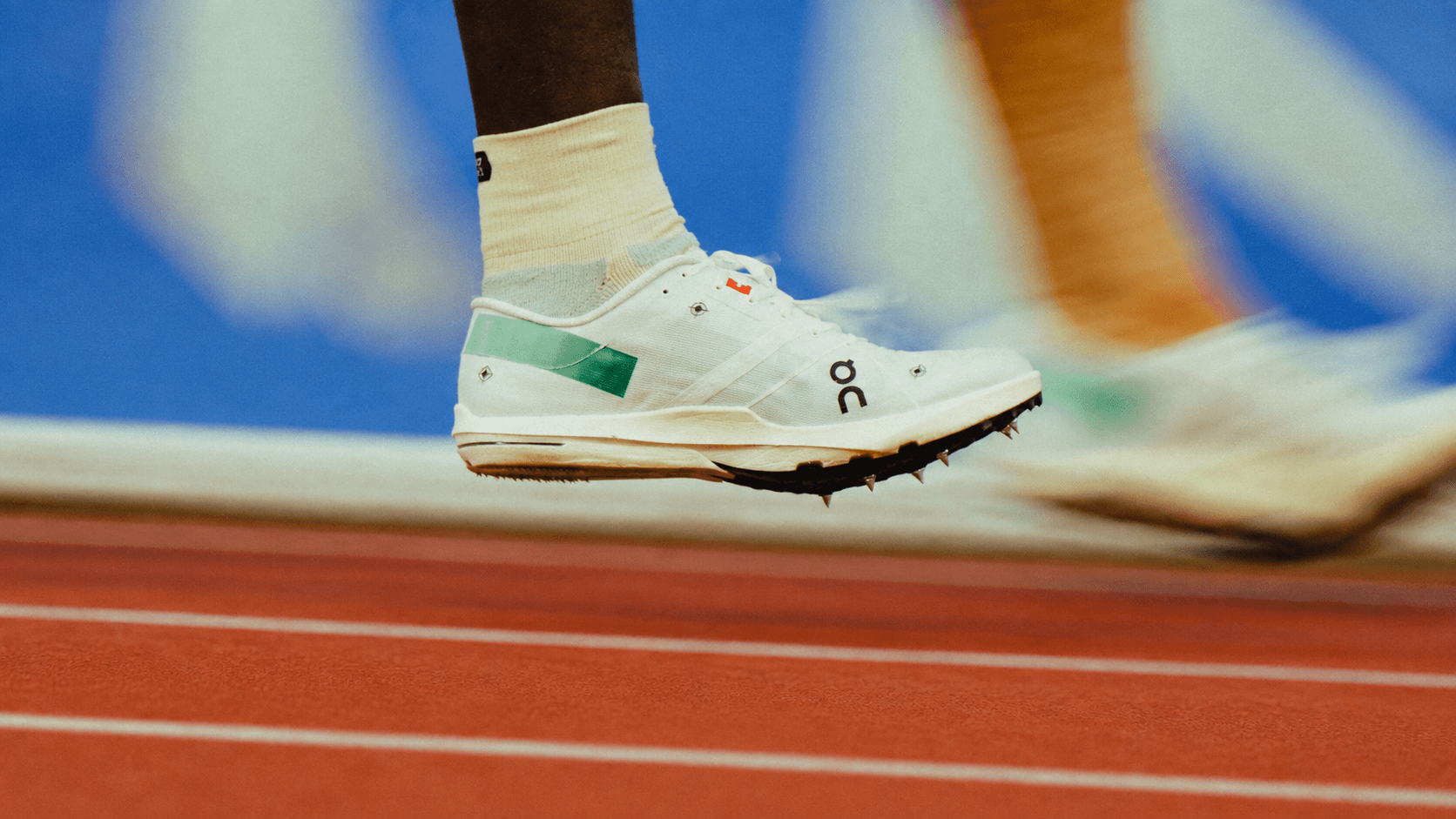 A manufactured performance shoe representing product production.