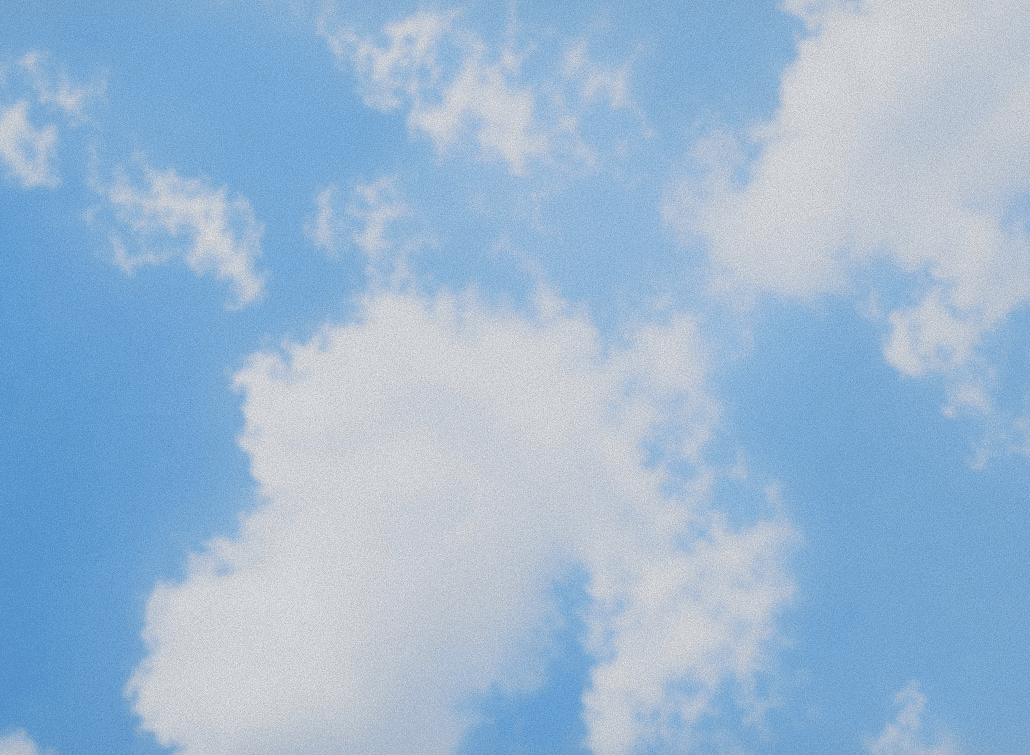 Clouds in a blue sky